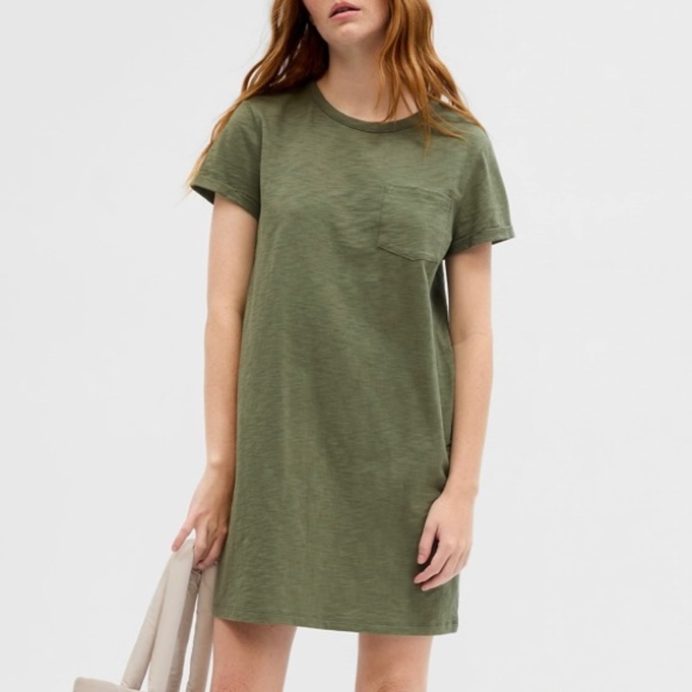2 Gap Factory TShirt Dresses Sz. M Tall